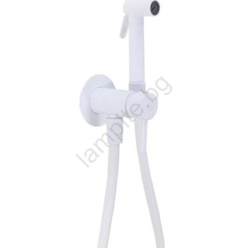 PAFFONI - Стенен комплект с ръчен душ за биде за вграден монтаж RINGO WEST бял (PF0119)