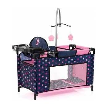 Bayer Baby cot with accessories navy blue 62616AA