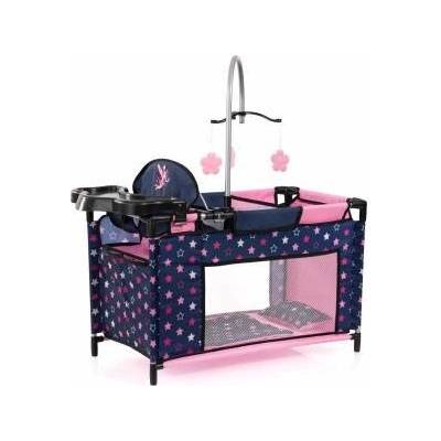 Bayer Baby cot with accessories navy blue 62616AA