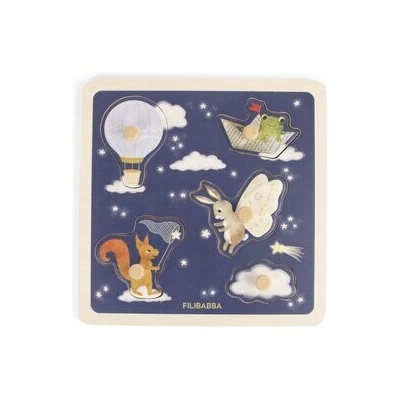 Filibabba senzorické puzzle Little Adventures
