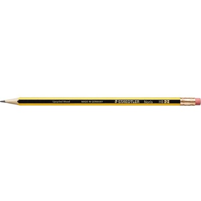 STAEDTLER Графитен молив с гума, HB, шестоъгълен, STAEDTLER "Noris 122" 122-HB (122-HB)