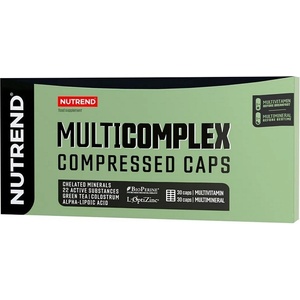 Nutrend MultiComplex Compressed Caps, 60 Capsules - fitnesdobavki - 23,45 лв