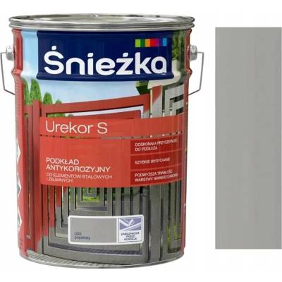 Śnieżka UREKOR S antikorozní základní nátěr na kov 5 l popelavá
