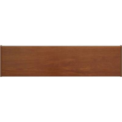 VidaXL Parapetní deska Hnědá dřevěná 100 x 20 x 4,5 cm PVC