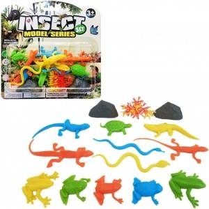 Trifox Amphibian and Reptile Set 15 Pieces