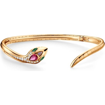 SAVICKI Гривна Serpentéa, позлатено сребро