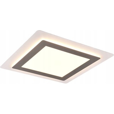 STROPNÍ SVÍTIDLO 46W LED 2700-6000K s dálkovým ovládáním TRIO MORGAN 641510207 BÍLÝ / STŘÍBRNÝ – Sleviste.cz