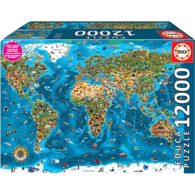 Educa - Puzzle Wonders of the world 12000 - 12 000 piese