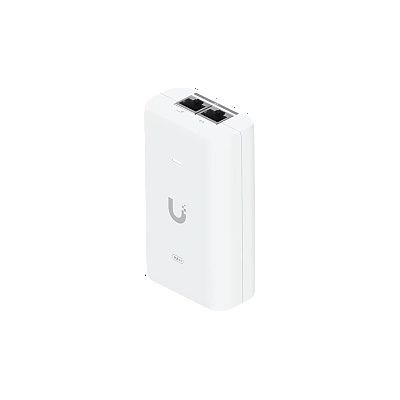 Ubiquiti UniFi UACC-PoE++-10G-EU 10G PoE++ Adapter (60W), can power UniFi PoE++ devices, reduce dependency on PoE switch power, and provide a Multi-Gigabit LAN connection (UACC-POE-PLUSPLUS-10G-EU)