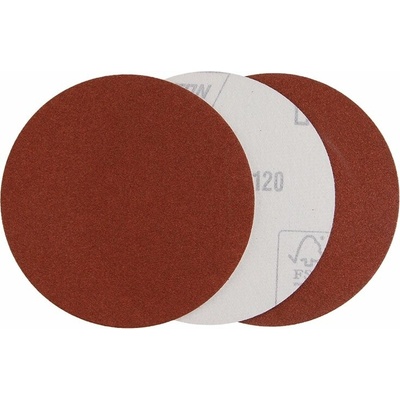 LEVIOR papier brúsny 125mm P120 3ks suchý zips / výsek
