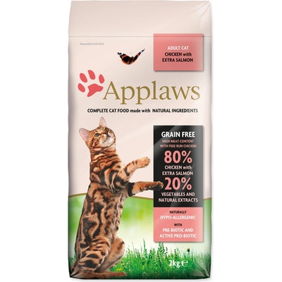 Applaws cat Adult kura &amp; losos 7,5 kg