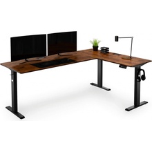 Di volio rohovy psaci stul Trani hnedy