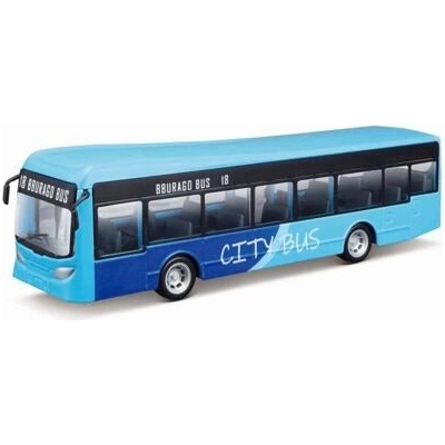 Bburago City Bus and City Trams 4 druhy