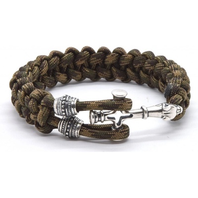 Cordell French Camo Wolf Cross Silver