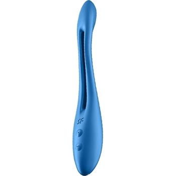 Image 1 of Satisfyer Мулти-функционален стимулатор за двойки или соло Unisex "ELASTIC GAME DARK BLUE" 20 см