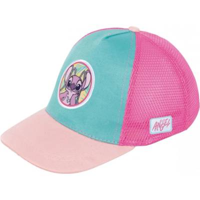 Arditex ДЕТСКА ШАПКА С КОЗИРКА И МРЕЖА stitch РОЗОВ 51/54