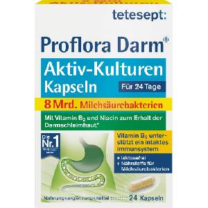 tetesept Proflora Активни култури за червата - 24 капсули