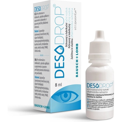 Bausch & Lomb Desodrop oční roztok 8 ml – Hledejceny.cz