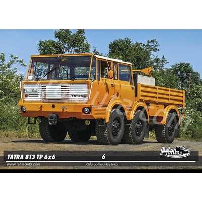 Pohlednice TRUCK č. 06 - TATRA 813 TP 6x6 (1967 - 1982)