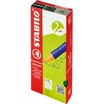 STABILO pointball 10бр/опаковка зелена химикалка с бутон 6030/36B10 (6030/36B10)