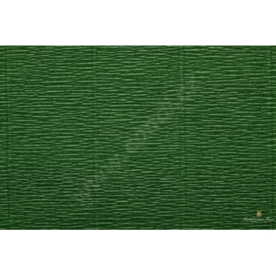 Krepový papír role 50cm x 2,5m - listově zelený 591