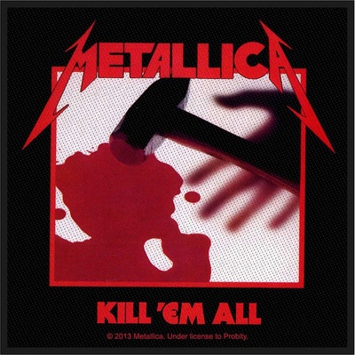 Nažehlovačka Metallica - Kill 'em all