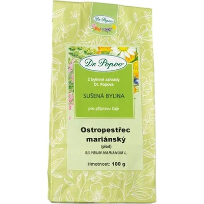 Dr. Popov s.r.o. Ostropestřec plod 100 g