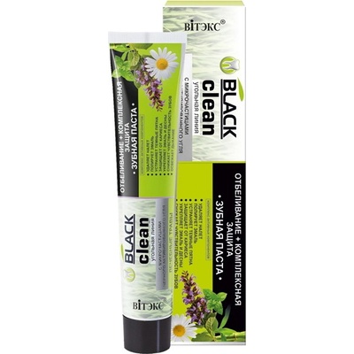 Black Clean s liečivými bylinkami 85 g