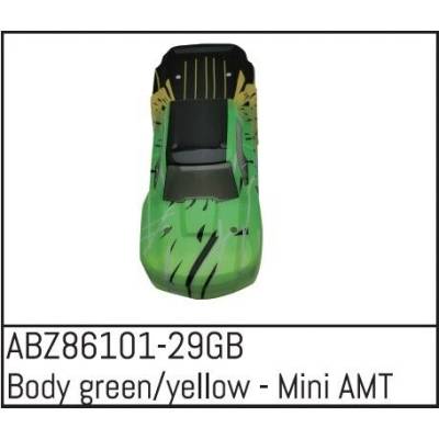 Absima ABZ86101-29GB Body green/yellow Mini AMT