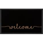 Hanse Home Черна изтривалка , 45 x 75 cm Cozy Welcome - Hanse Home (103796-45x75)