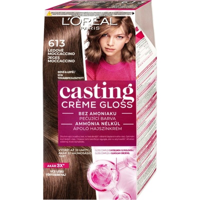 L'oréal paris Casting Creme Gloss 613 Iced Moccaccino Farba na vlasy 48 ml