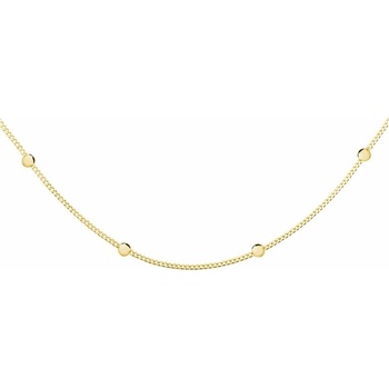 Olivie Choker guličková strieborná retiazka marry gold 5257