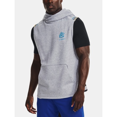 Under Armour Мъжка суитшърт Under Armour CURRY FLEECE SLVLS HOODY Under Armour | Siv | МЪЖЕ | XXL