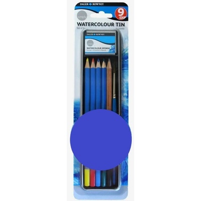 DALER ROWNEY akvarelová sada na kreslenie 8 ks