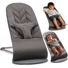 BabyBjörn Bouncer Bliss Anthracite cotton Petal