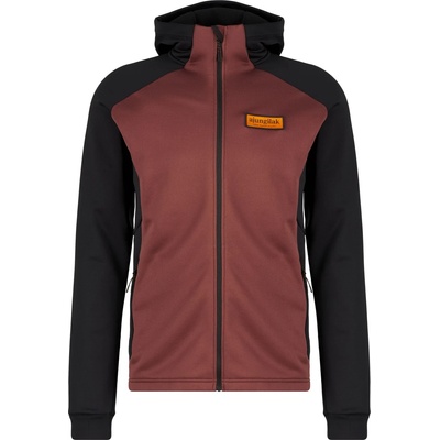 Ajungilak Мъжко поларено яке Ajungilak Stretch Hooded ML Jacket Fleece jacket - Thundra Earth / Black - размер XXL (005-7147-0415)