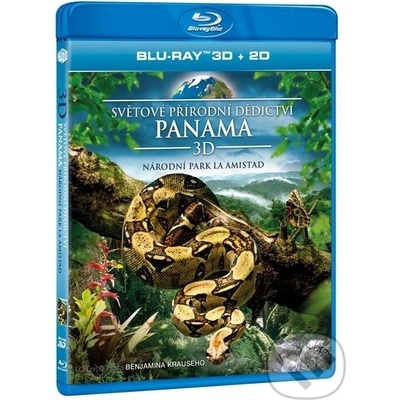 Světové přírodní dědictví: Panama - Národní park La Amistad 3D Blu-ray