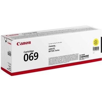 Canon Тонер CRG-069 MF75x/LBP673, 1900 страници/5%, Yellow (CRG-069Y)