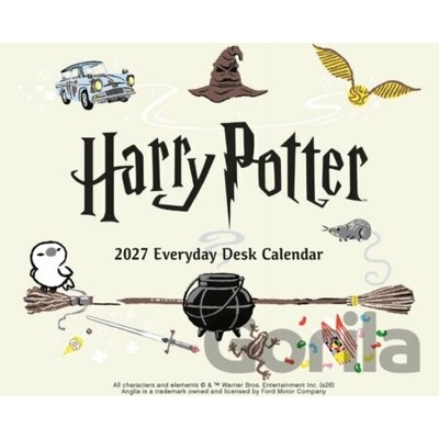 Oficiální trhací stolní Harry Potter 15 x 13 x 4 cm Harry Potter 2027