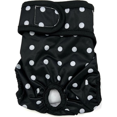 Vsepropejska Táňa hárací kalhotky pro psa Černá 34 - 46