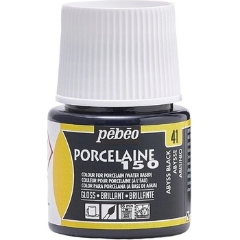 Pébéo Porcelaine 150 Боя за порцелан Abyss Black 45 ml 1 бр (024-041)