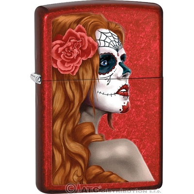 Zippo DAY OF DEAD GIRL 26837