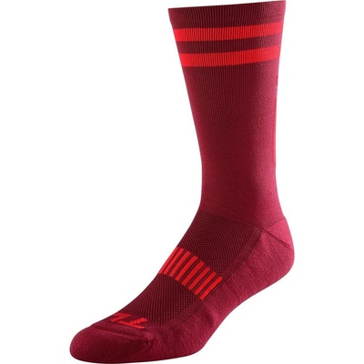 Troy Lee Designs Speed Performance ponožky oxblood