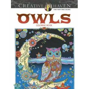 Creative Haven Owls Coloring Book | Marjorie Sarnat (2015)