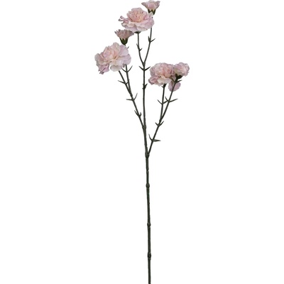 GASPER Mini karafiát x3 57 cm, světle růžová