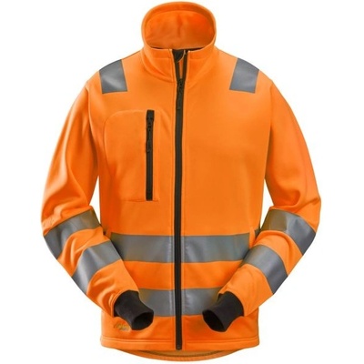 Snickers Workwear mikina reflexní třída 2/3 oranžová oranžová