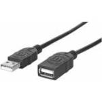 Manhattan USB cable MANHATTAN USB 2.0 type A (socket) 1.8