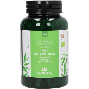 Cosmoveda Organic Ayus Rasayana - Fat Metabolism Capsules - 200 капсули