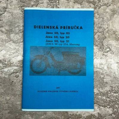 Dílenská příručka Jawa Pionýr 50/05, 20, 21,23