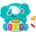 Playgro Музикална играчка със светлини и звуци Playgro - Пиано (6389067)
